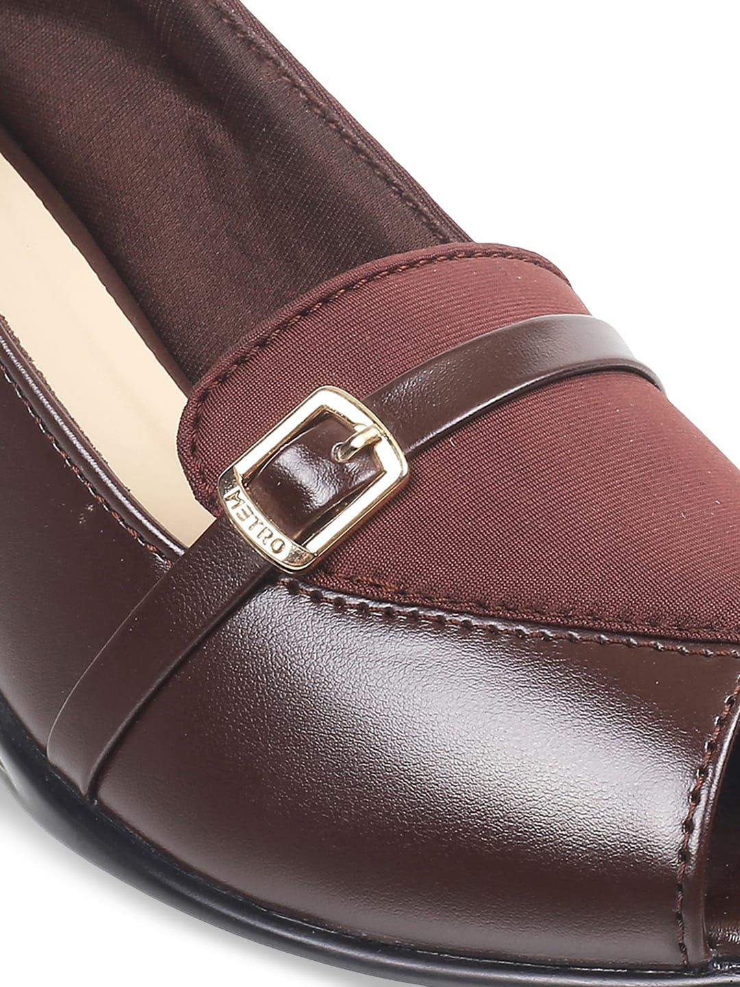 Metro Peep Toes Wedge Heels Pumps