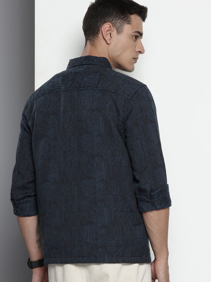 The Indian Garage Co Textured Casual Shirt