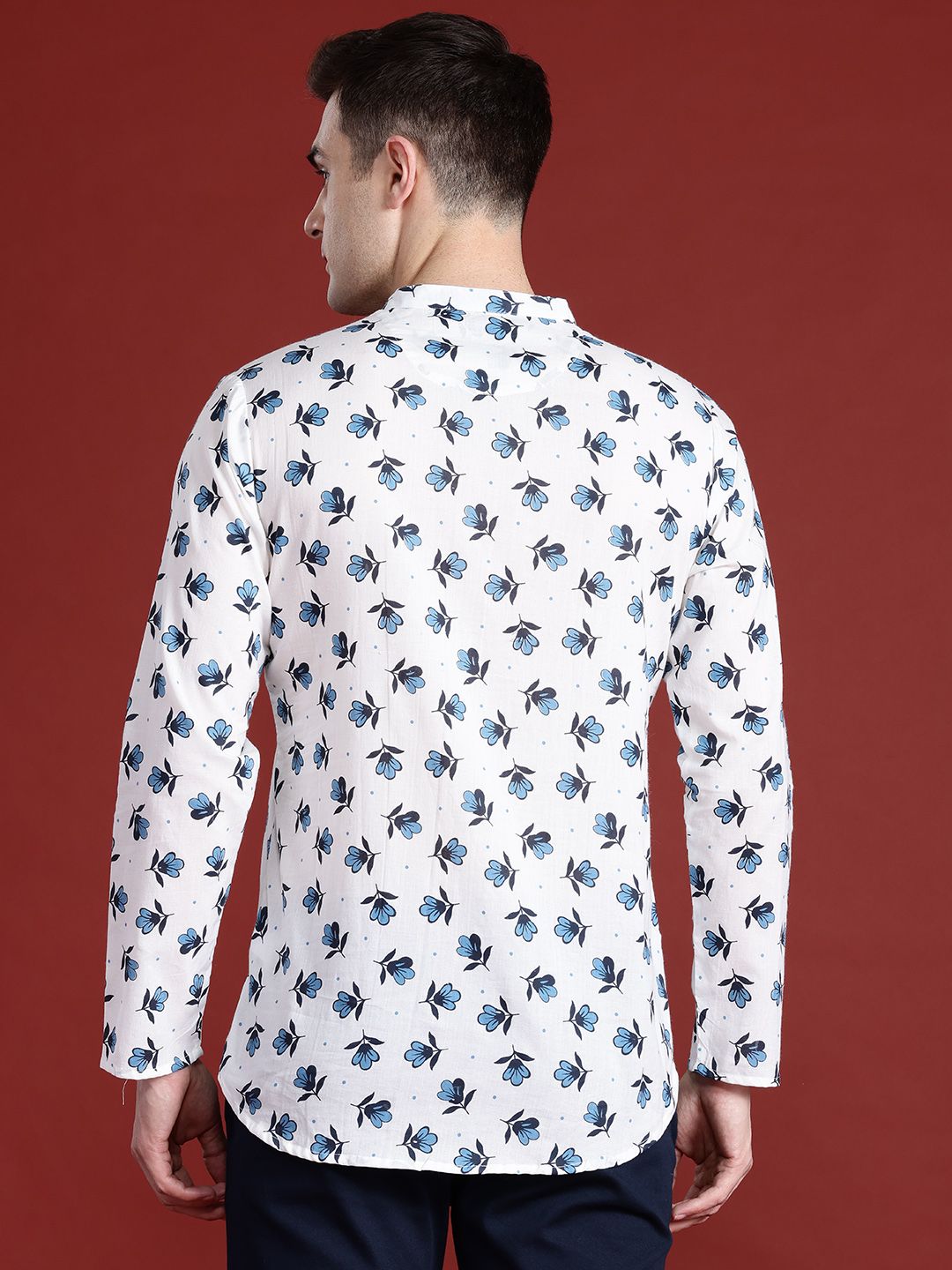 Anouk Floral Printed Pure Cotton Kurta