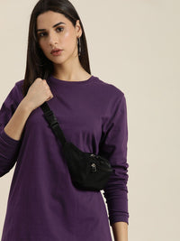 DILLINGER Women Oversized Pure Cotton T-shirt