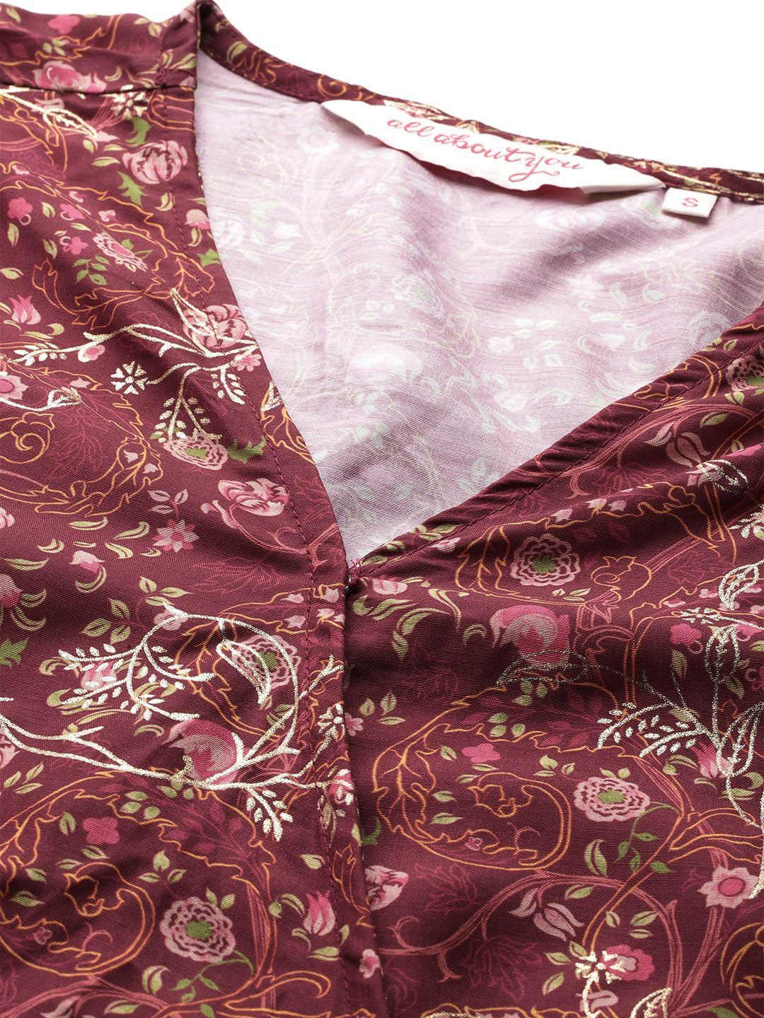 all about you Floral Printed Ready to Wear Lehenga Choli