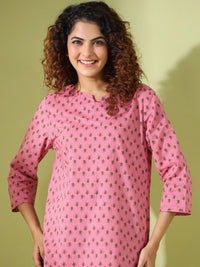 SANSKRUTIHOMES Ethnic Motifs Printed Pure Cotton Night suit