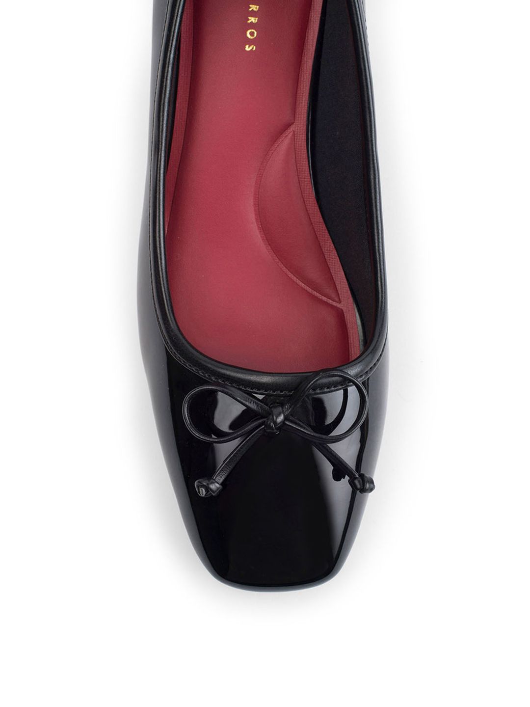 Lino Perros Hepburn Noir Women Block Heel Pumps with Bows