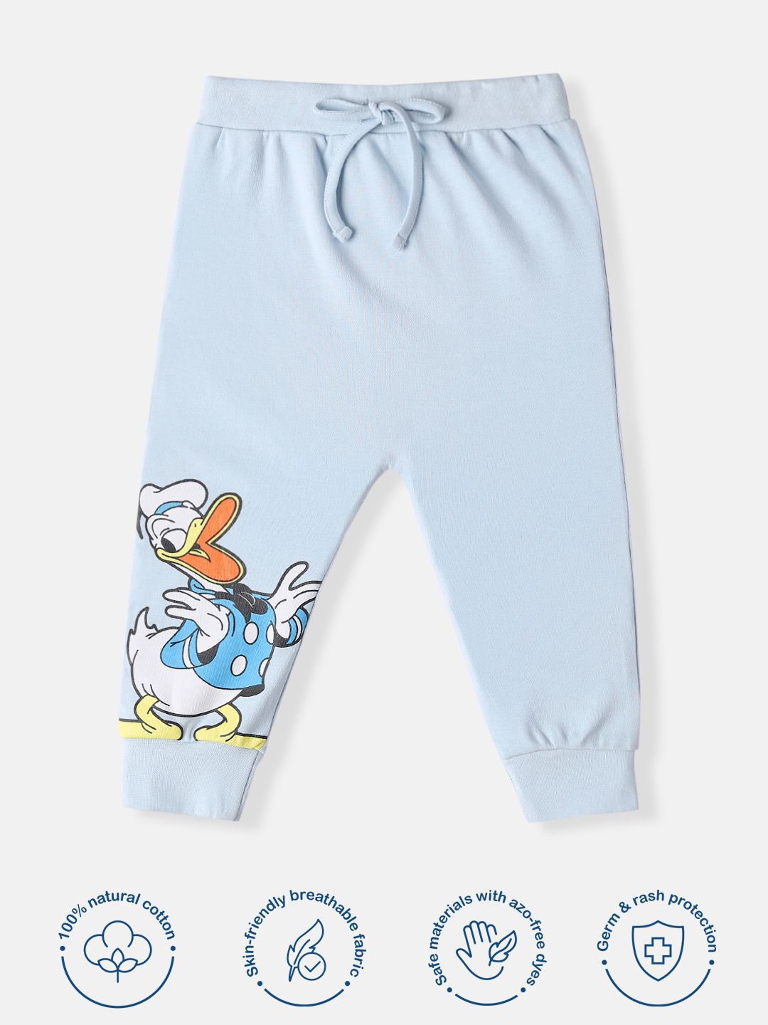 NautiNati Disney Donald Duck Baby Boys Blue Track Pant