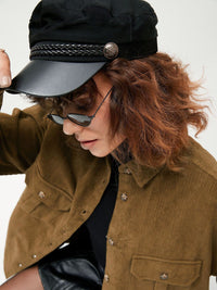 SASSAFRAS Spread Collar Pure Cotton Oversized Shackets