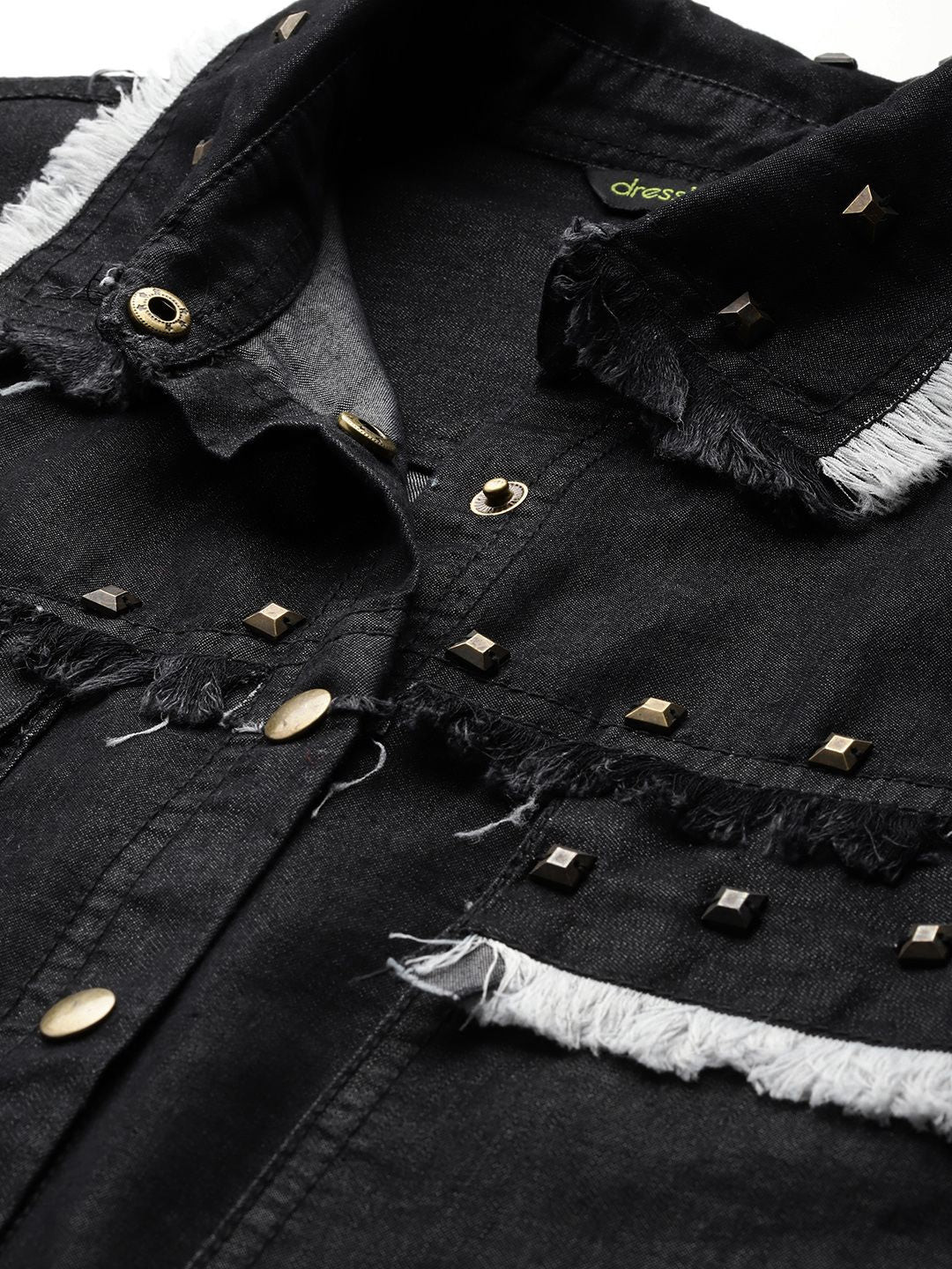 DressBerry Embellished Chambray Shirt