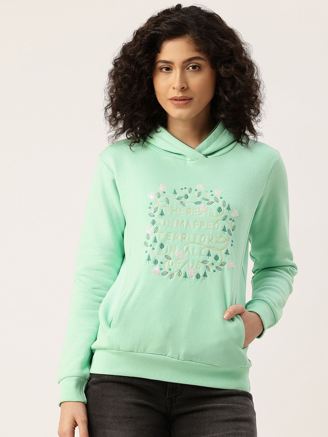 Monte Carlo Embroidered Hooded Sweatshirt