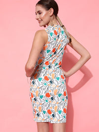 STREET 9 Women Blue Floral Dress