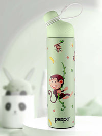 Pexpo pico hijau ISI yang disahkan termosteel panas dengan botol air flask monyet 500ml