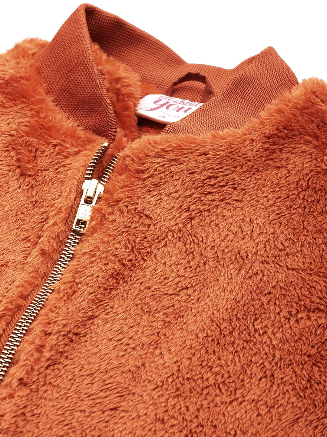 all about you Faux Fur Trim Tailored Jacket