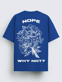 ADRO Lelaki Graphic Printed Drop-Shoulder Sleeves Cotton Oversized T-shirt