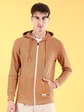 The Indian Garage Co Long Sleeves Hood Zipfront Sweatshirt