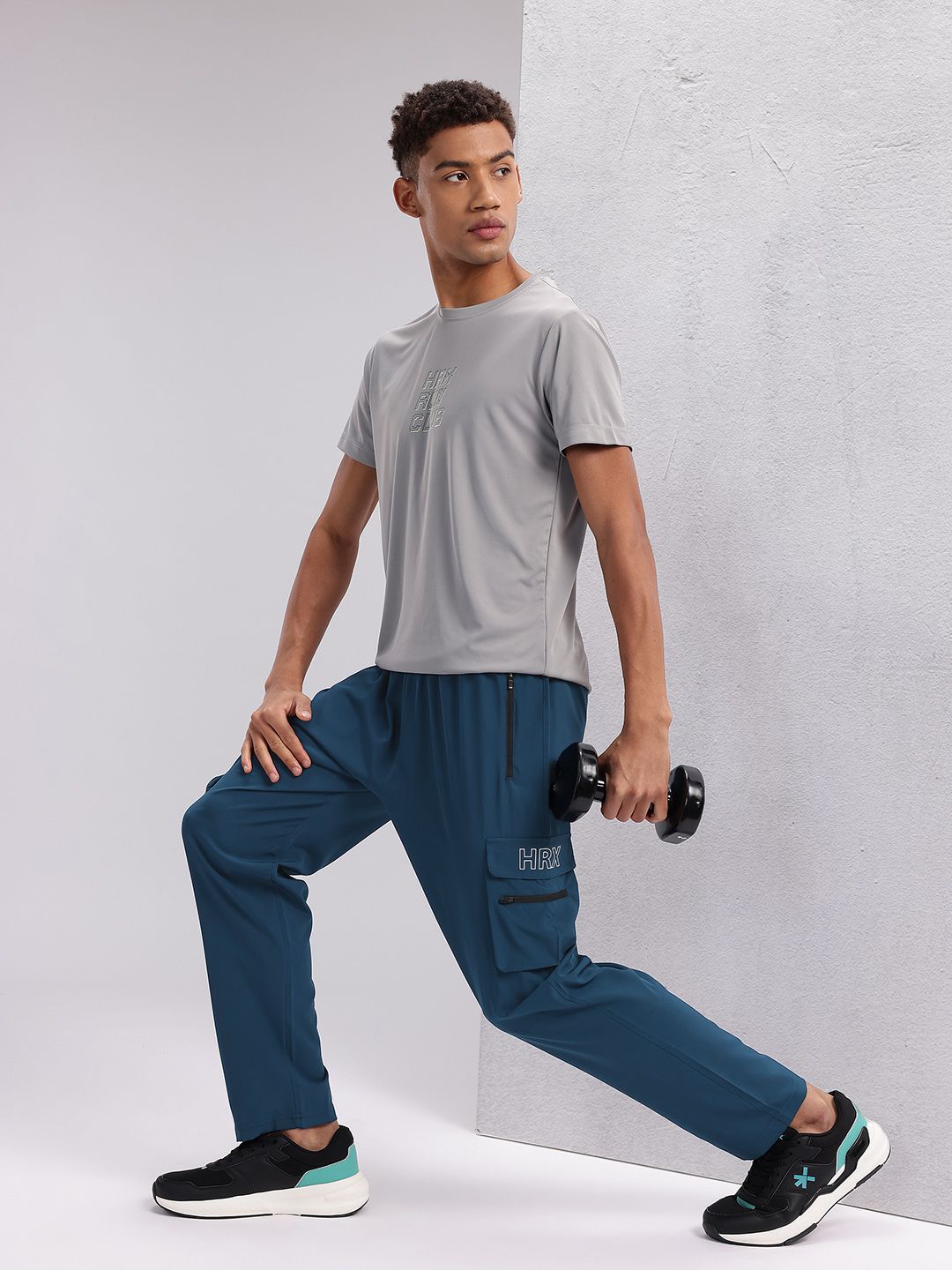 HRX by Hrithik Roshan Men Cargo Style Training Track Pants