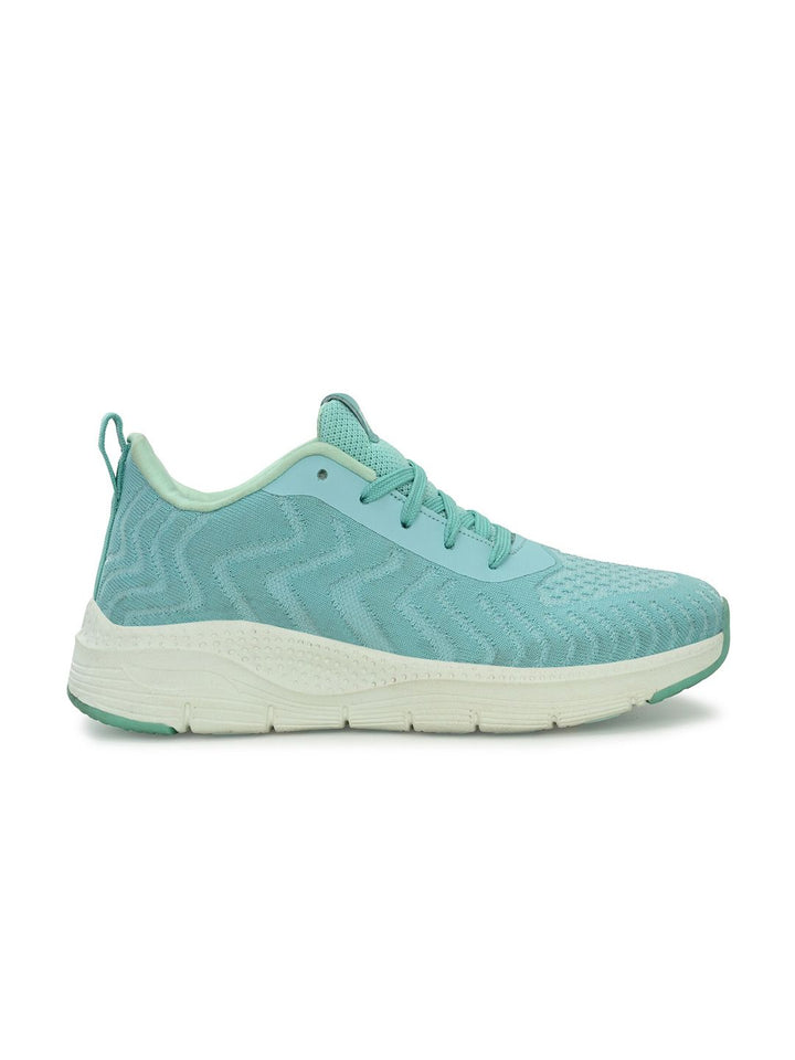 HRX by Hrithik Roshan Women Sea Green & White Memory Foam Mesh Running Shoes