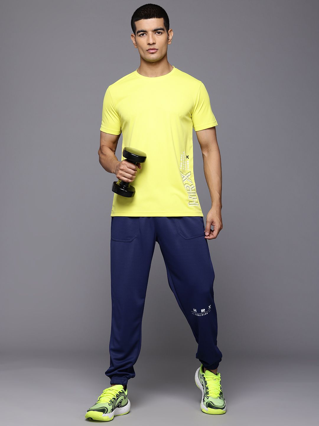 HRX by Hrithik Roshan Men Rapid Dry Training Joggers