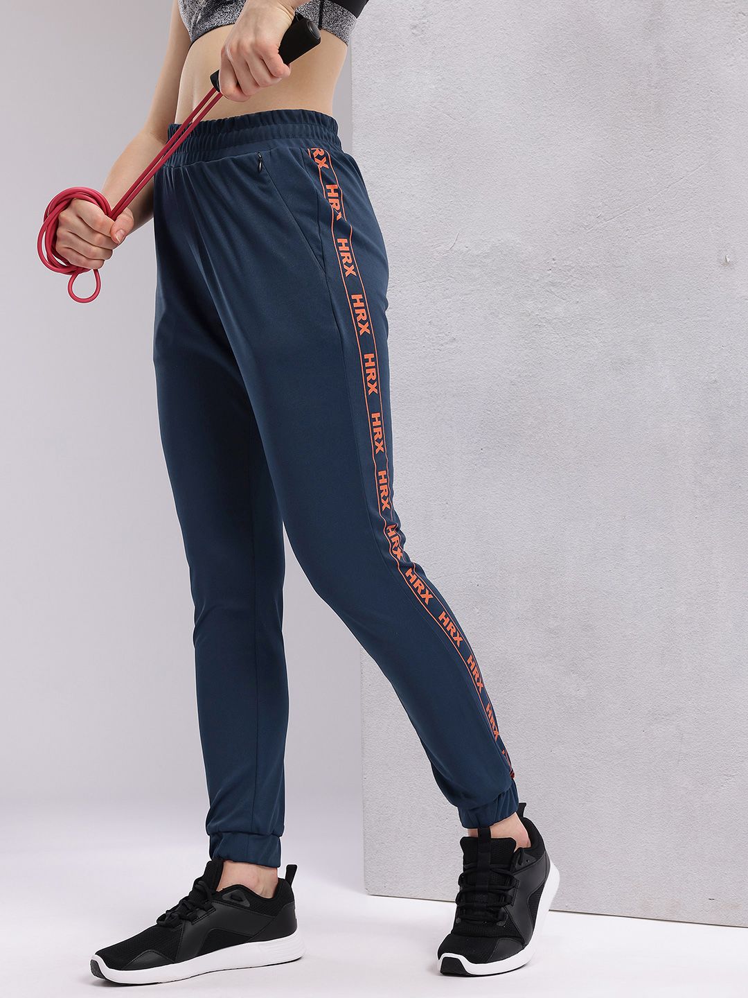 HRX by Hrithik Roshan Women Side Print Training Joggers