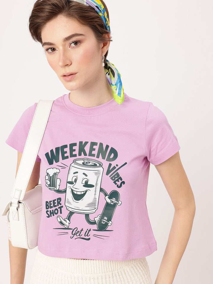 DressBerry Modern Street Rebel Printed T-shirt