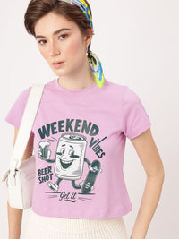 DressBerry Modern Street Rebel Printed T-shirt