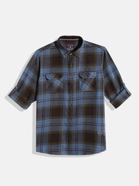 Monte Carlo Boys Checked Casual Smart Fit Shirt