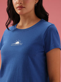 DressBerry Typography Printed Casual T-shirt