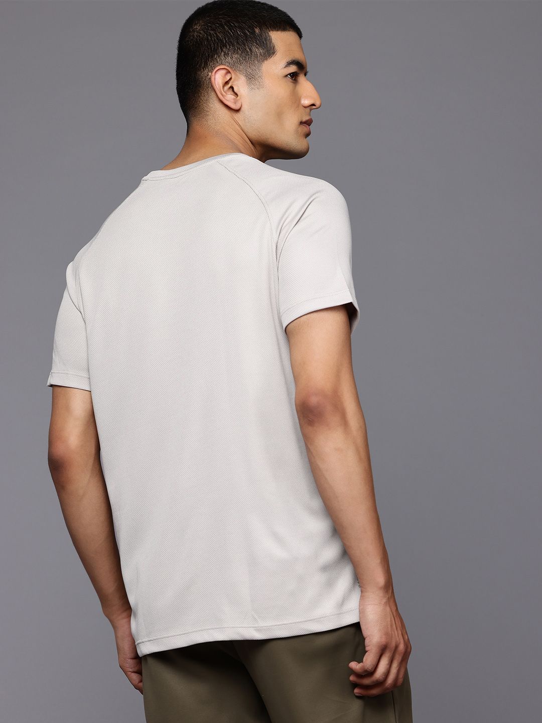 HRX by Hrithik Roshan Typography Print Rapid-Dry Running T-shirt