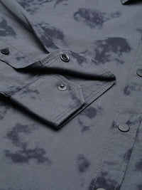 SPYKAR Men Slim Fit Printed Pure Cotton Casual Shirt