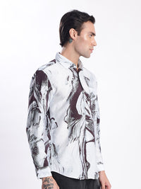 Bene Kleed Men Slim Fit Printed Casual Shirt