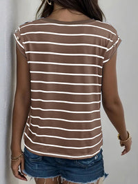 all about you Women Striped T-shirt