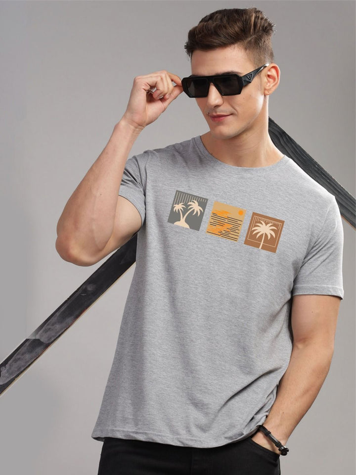 ADRO Men Printed T-shirt