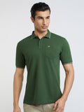 Raymond Pure Cotton Modern Fit Polo Collar T-shirt