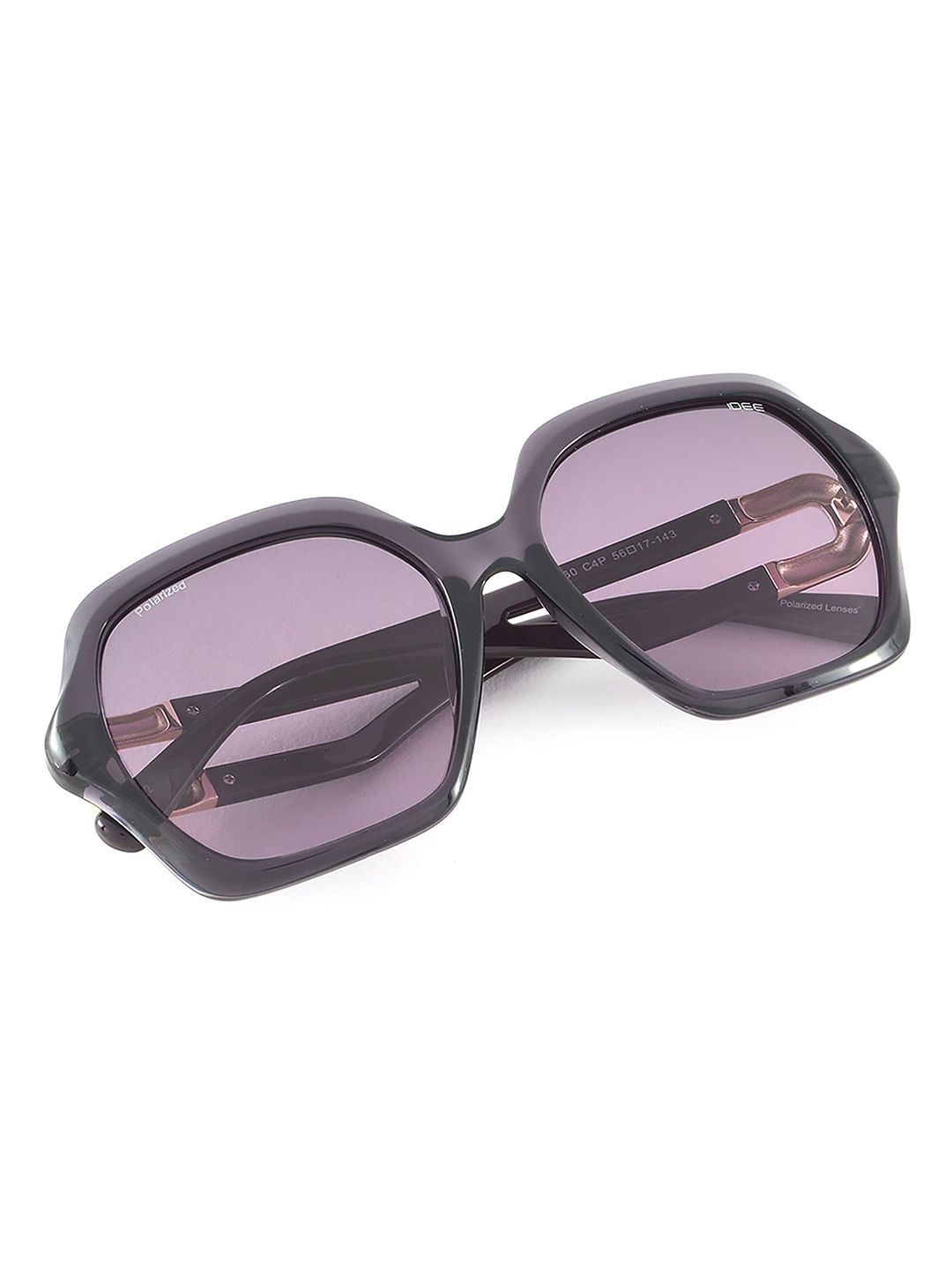 IDEE Women Square Sunglasses with UV Protected Lens IDS2860C4PSG