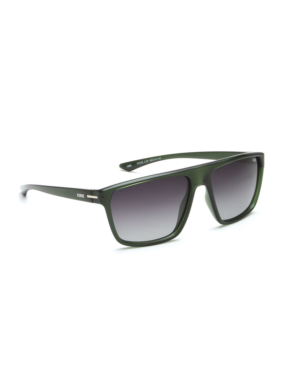 IDEE Men Rectangle Sunglasses with UV Protected Lens IDS2948C4PSG