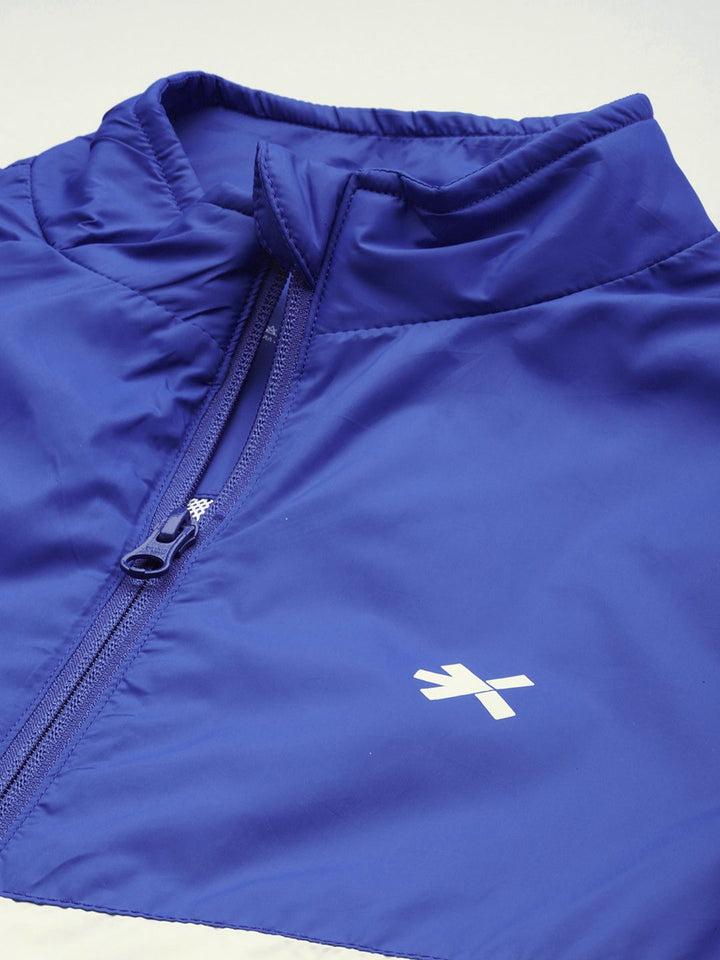 HRX by Hrithik Roshan Rapid-Dry Antimicrobial Finish Colourblocked Lifestyle Bomber Jacket