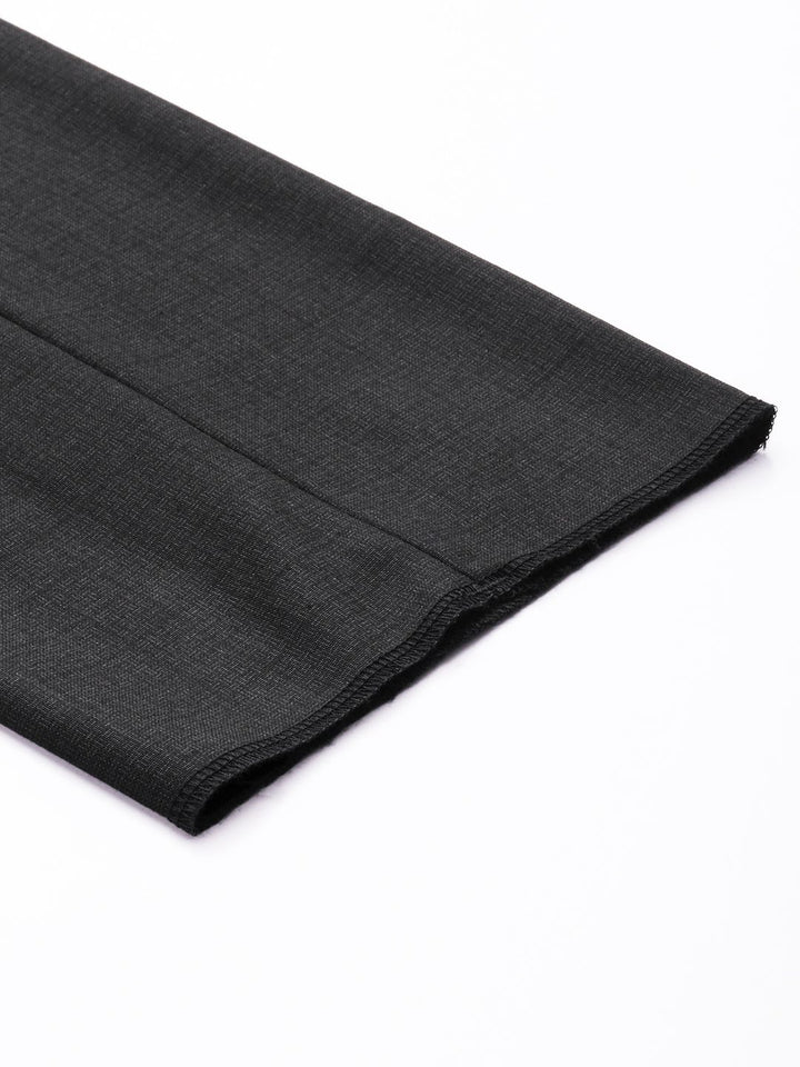 Raymond Men Checked Slim Fit Formal Trousers