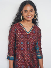 Global Desi Ethnic Motifs Printed Kurta