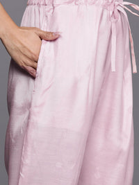 Kurta Kerja Benang Biasa Wanita Era Indo dengan Seluar &amp; Dupatta