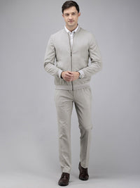 Park Avenue Slim Fit Checked 2 Piece Formal Suit