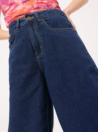 DressBerry Women Everyday Essentials Skater Fit Denim Shorts