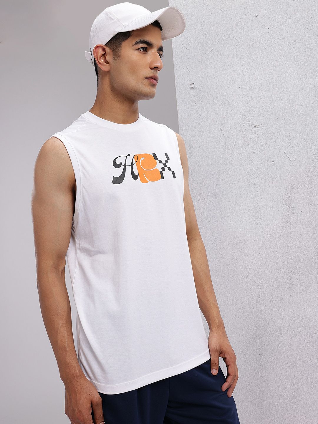 HRX by Hrithik Roshan Men Brand Logo Printed Lifestyle T-shirt