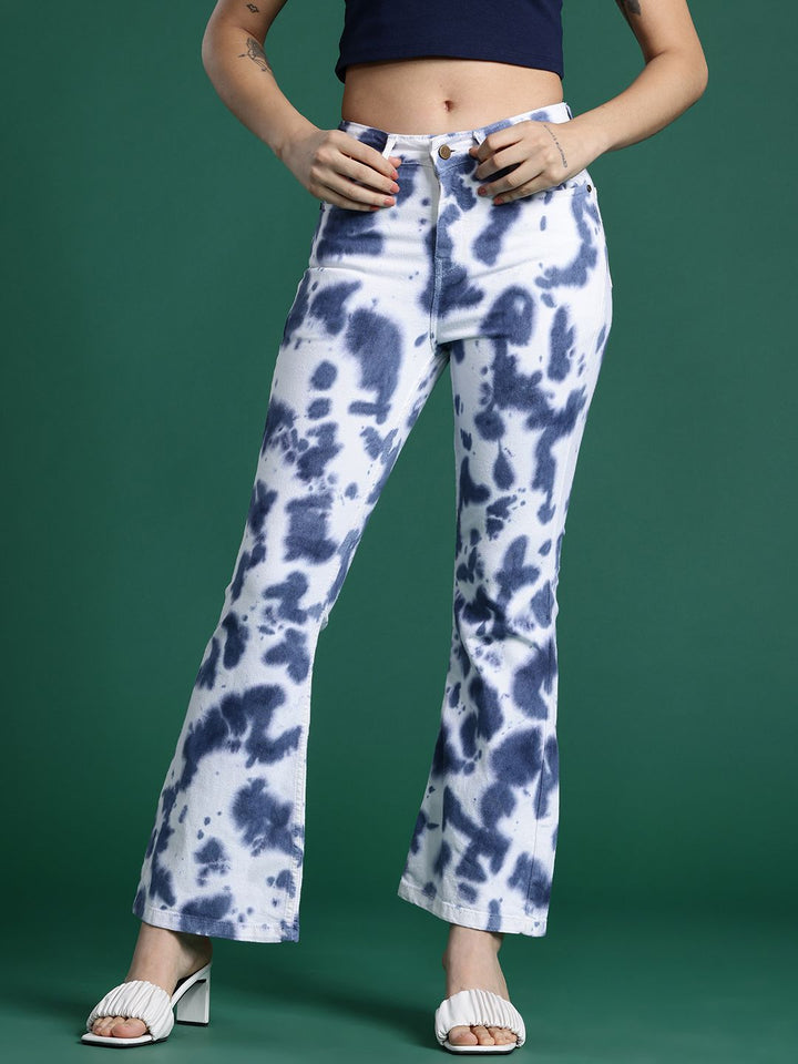 DressBerry Women Bootcut Dyed Stretchable Jeans