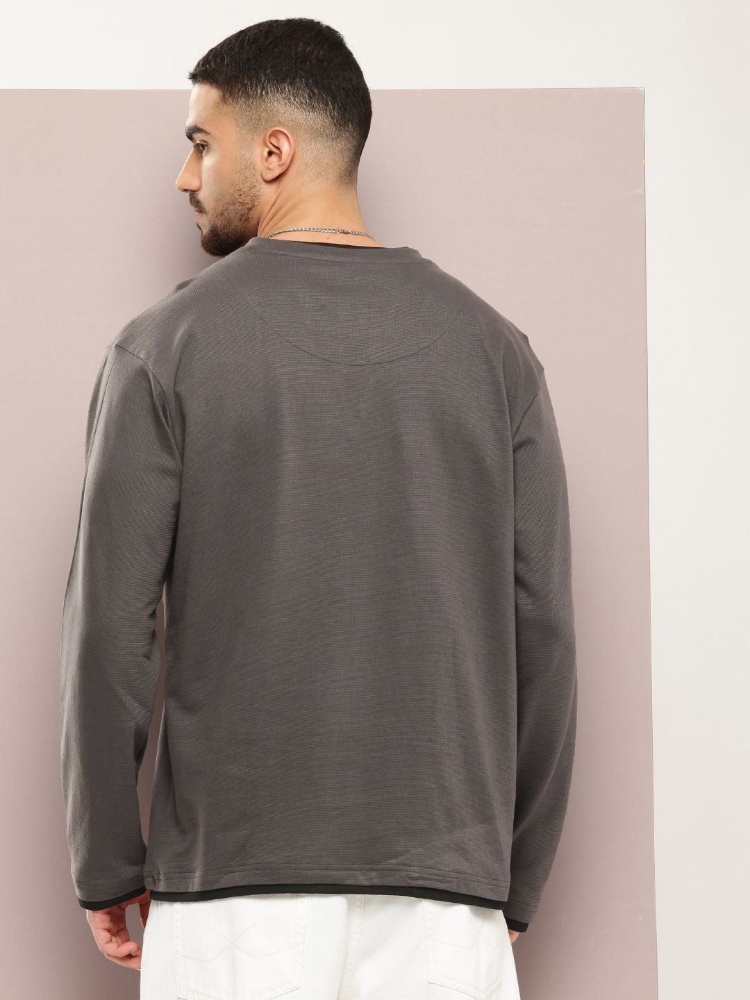 DILLINGER Men Airtex Oversized T-shirt