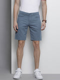 The Indian Garage Co Men Blue Slim Fit Chino Shorts
