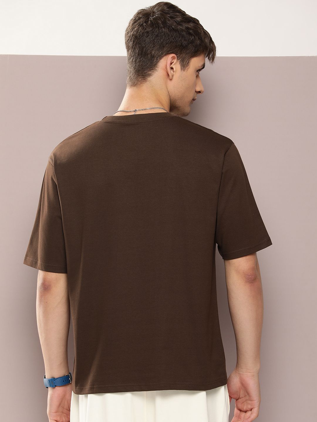 DILLINGER Men Printed Oversized Pure Cotton T-shirt