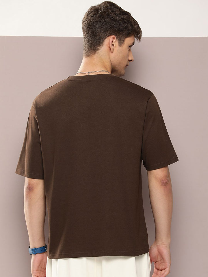 DILLINGER Men Printed Oversized Pure Cotton T-shirt