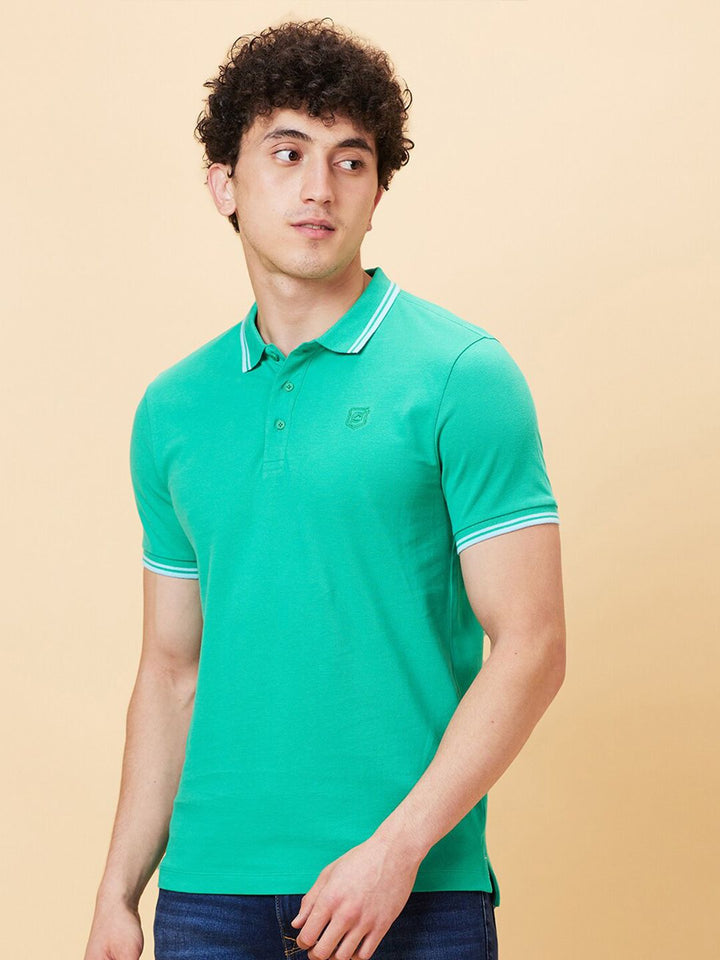 Being Human Polo Collar Short Sleeves T-shirt