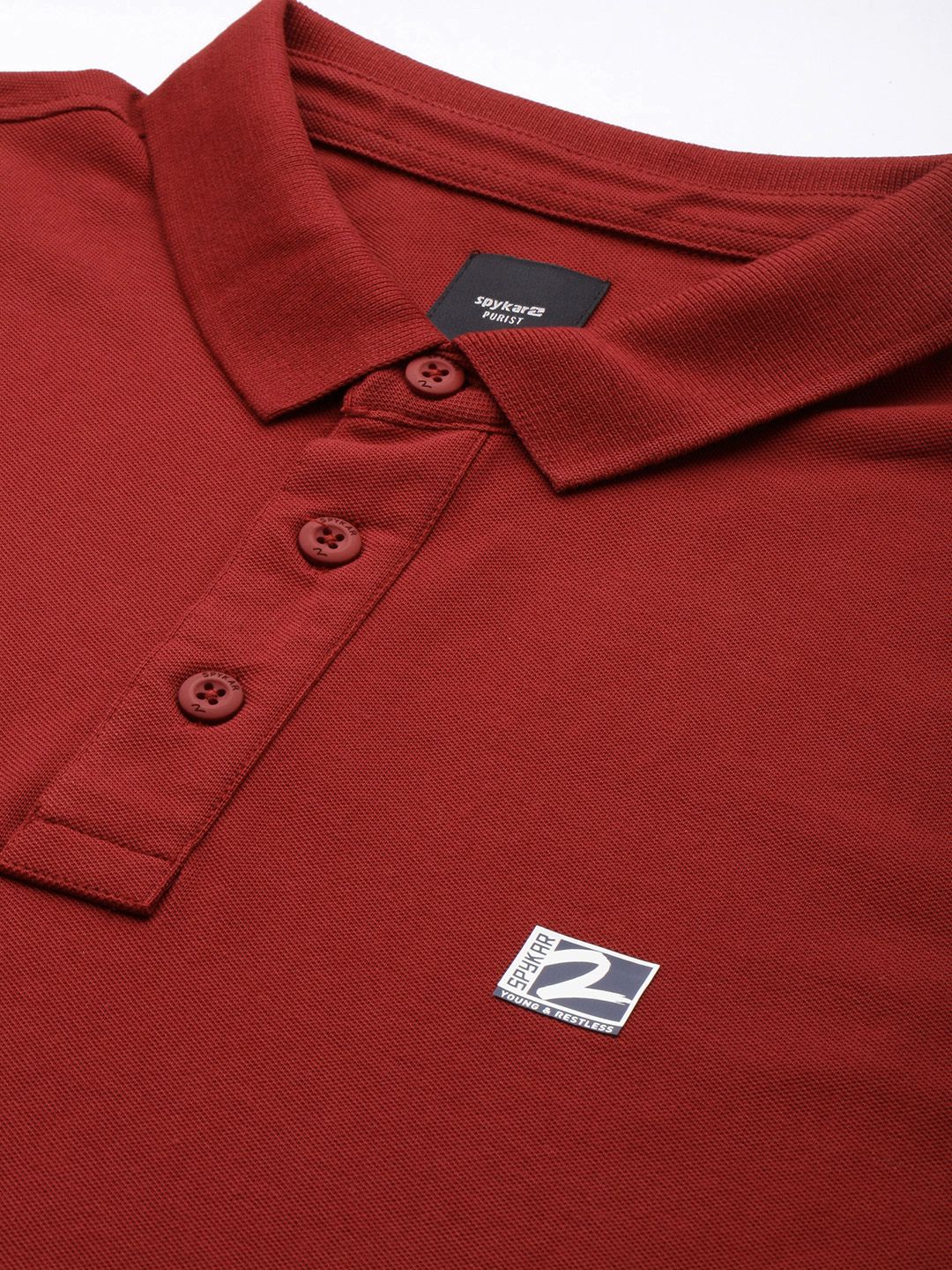 SPYKAR Polo Collar Slim Fit T-shirt
