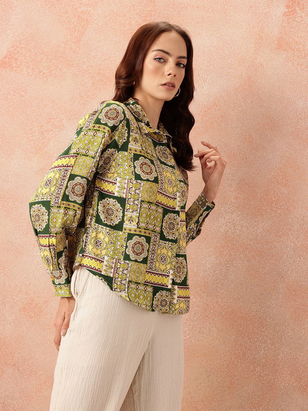 all about you Printed Casual Shirt