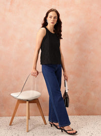 all about you Self Design Regular Top