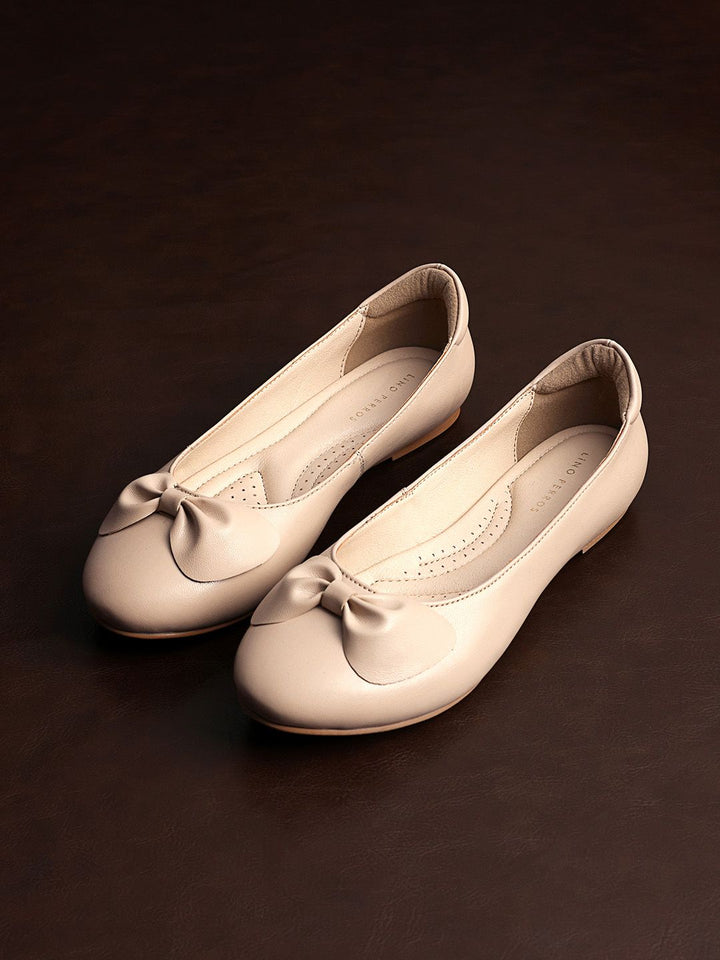 Lino Perros Women Mules with Bows Flats