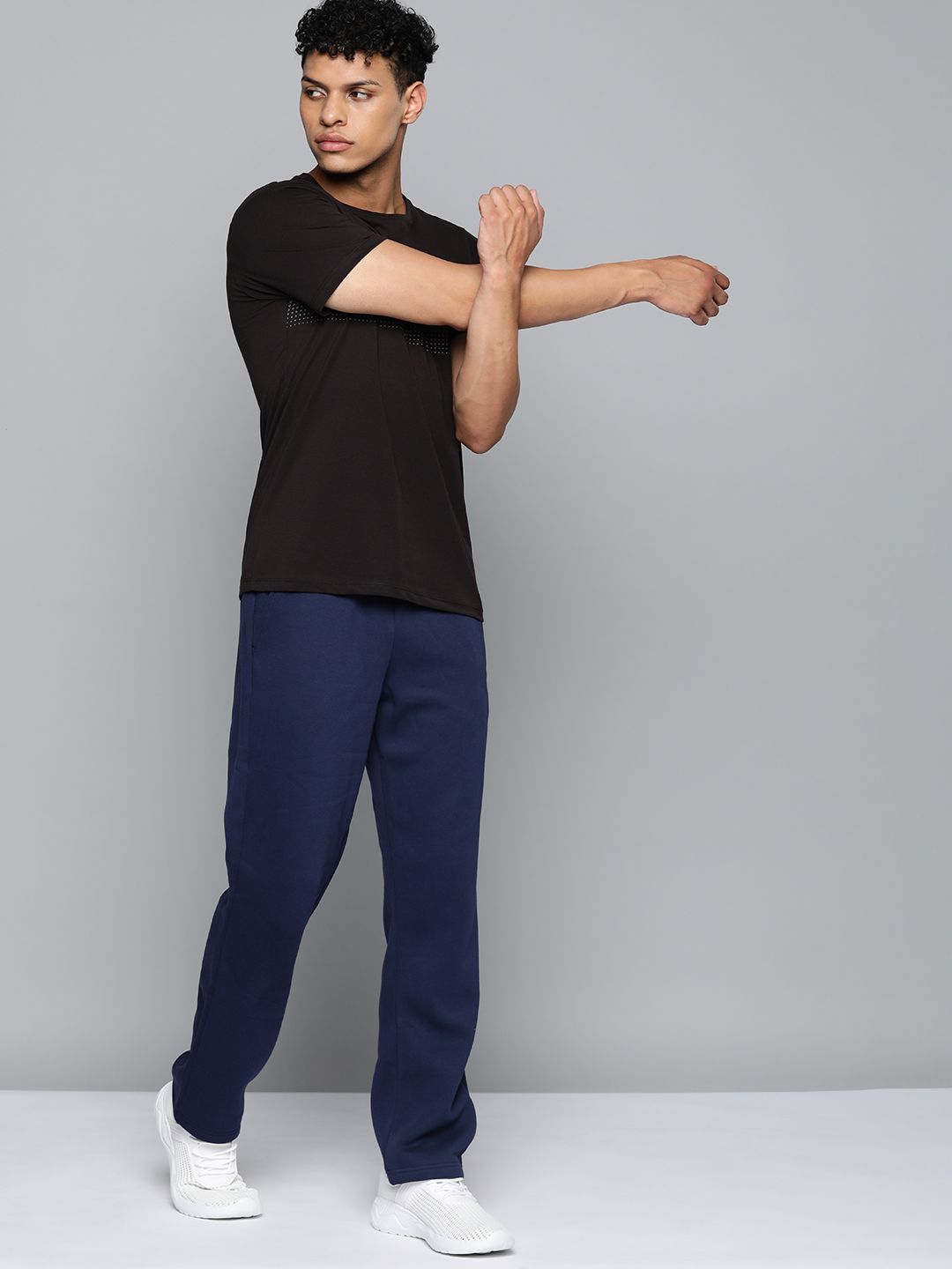 HRX By Hrithik Roshan Antimicrobial Brand carrier Training T-shirts